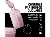 FRESH N REBEL Code Core - Casque audio sans fil On Ear - Rose