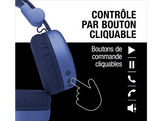 FRESH N REBEL Code Core - Casque audio sans fil On Ear - Bleu