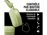 FRESH N REBEL Code Core - Casque audio sans fil On Ear - Vert