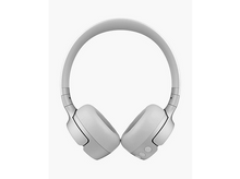 Charger l&#39;image dans la galerie, Casque blanc avec un arceau incurvé et deux oreillettes. Les oreillettes ont un design lisse et arrondi. Le fond est uni.
