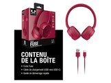 FRESH N REBEL Code Fuse - Casque audio sans fil On Ear - Rouge