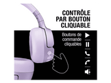 FRESH N REBEL Code Fuse - Casque audio sans fil On Ear - Mauve