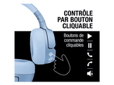 FRESH N REBEL Code Fuse - Casque audio sans fil On Ear - Bleu clair