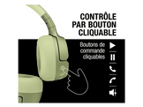 FRESH N REBEL Code Fuse - Casque audio sans fil On Ear - Vert
