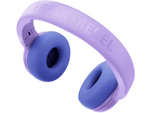 Charger l&#39;image dans la galerie, Casque violet et bleu avec l&#39;inscription &quot;FRESH &#39;N REBEL&quot; sur l&#39;arceau.

