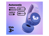 FRESH N REBEL Code Junior On-ear Casque sans fil pour enfants Bleu