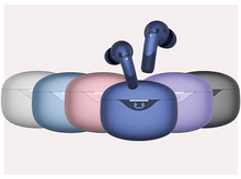 Charger l&#39;image dans la galerie, Écouteurs et leur étui. Il existe des étuis et des écouteurs de différentes couleurs.
