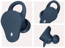Charger l'image dans la galerie, Trois écouteurs bleu foncé. Fond blanc.

