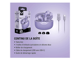 FRESH N REBEL Écouteurs sans fil Twins Ace Dreamy Lilac (3TW3200DL)
