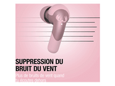 FRESH N REBEL Écouteurs sans fil Twins Ace Pastel Pink (3TW3200PP) Oreillettes sans fil Rose