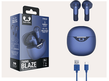 Charger l&#39;image dans la galerie, FRESH N REBEL Écouteurs sans fil Twins Blaze True Blue (3TW2200TB)
