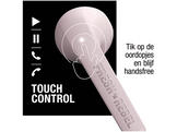 FRESH N REBEL Écouteurs sans fil Twins Core Smokey Pink (3TW1200SP)
