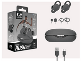 FRESH N REBEL Écouteurs sans fil Twins Rush Storm Grey (3TW3600SG)