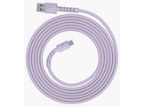 FRESH N REBEL FlexWave Câble USB-A vers USB-C en silicone tressé Dreamy Lilac
