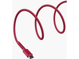 FRESH N REBEL FlexWave Silicone Braided 100W Câble USB-C 2 m Berry Red