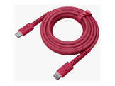 FRESH N REBEL FlexWave Silicone Braided 100W Câble USB-C 2 m Berry Red