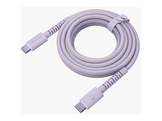 FRESH N REBEL FlexWave Silicone Braided 100W Câble USB-C 2 m Dreamy Lilac