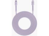 FRESH N REBEL FlexWave Silicone Braided 100W Câble USB-C 2 m Dreamy Lilac