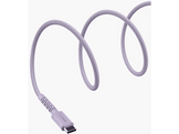 FRESH N REBEL FlexWave Silicone Braided 100W Câble USB-C 2 m Dreamy Lilac