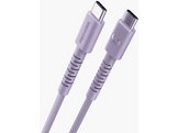 FRESH N REBEL FlexWave Silicone Braided 100W Câble USB-C 2 m Dreamy Lilac