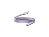 FRESH N REBEL FlexWave Silicone Braided 100W Câble USB-C 2 m Dreamy Lilac