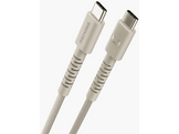 FRESH N REBEL FlexWave Silicone Braided 100W Câble USB-C 2 m Silky Sand