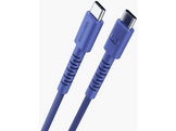 FRESH N REBEL FlexWave Silicone Braided 100W Câble USB-C 2 m True Blue