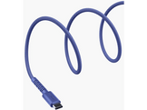 FRESH N REBEL FlexWave Silicone Braided 100W Câble USB-C 2 m True Blue