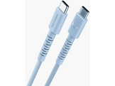 FRESH N REBEL FlexWave Silicone Braided 100W Câble USB-C 2 m Vivid Blue