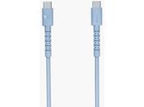 FRESH N REBEL FlexWave Silicone Braided 100W Câble USB-C 2 m Vivid Blue