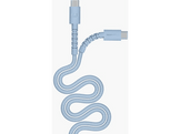 FRESH N REBEL FlexWave Silicone Braided 100W Câble USB-C 2 m Vivid Blue