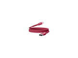 FRESH N REBEL FlexWave Silicone Braided Câble USB-A vers Câble USB-C 2 m Berry Red