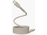 FRESH N REBEL FlexWave Silicone Braided Câble USB-A vers Câble USB-C 2 m Silky Sand