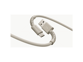 FRESH N REBEL FlexWave Silicone Braided Câble USB-A vers Câble USB-C 2 m Silky Sand