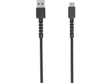 FRESH N REBEL FlexWave Silicone Braided Câble USB-A vers Câble USB-C 70 cm Storm Grey