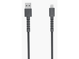 FRESH N REBEL FlexWave Silicone Braided Câble USB-A vers Lightning 70 cm Storm Grey