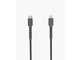 FRESH N REBEL FlexWave Silicone Braided Câble USB-C vers Lightning 2 m Storm Grey