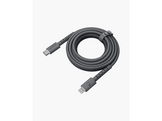 FRESH N REBEL FlexWave Silicone Braided Câble USB-C vers Lightning 2 m Storm Grey
