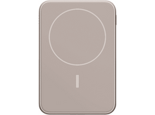 Charger l&#39;image dans la galerie, Chargeur sans fil couleur beige avec un cercle blanc et un signe moins.
