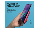 FRESH N REBEL Magnet Wireless Powerbank 10000 mAh Qi2 15W - Dreamy Lilac