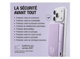 FRESH N REBEL Magnet Wireless Powerbank 10000 mAh Qi2 15W - Dreamy Lilac