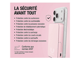 FRESH N REBEL Magnet Wireless Powerbank 10000 mAh Qi2 15W - Pastel Pink