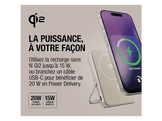 FRESH N REBEL Magnet Wireless Powerbank 10000 mAh Qi2 15W - Silky Sand