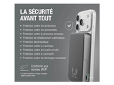 FRESH N REBEL Magnet Wireless Powerbank 10000 mAh Qi2 15W - Storm Grey
