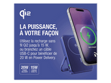 FRESH N REBEL Magnet Wireless Powerbank 10000 mAh Qi2 15W - True Blue