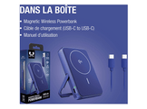 FRESH N REBEL Magnet Wireless Powerbank 10000 mAh Qi2 15W - True Blue