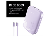 FRESH N REBEL Powerbank 10.000 mAh 20W PD USB-C Mauve (2PBP10000DL2)