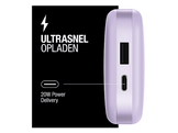 FRESH N REBEL Powerbank 10.000 mAh 20W PD USB-C Mauve (2PBP10000DL2)