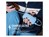 FRESH N REBEL Powerbank 12000 mAh 20W Charge rapide Bleu (2PB12100TB)