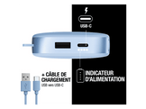 FRESH N REBEL Powerbank 12000 mAh 20W Charge rapide Bleu clair (2PB12100VB)
